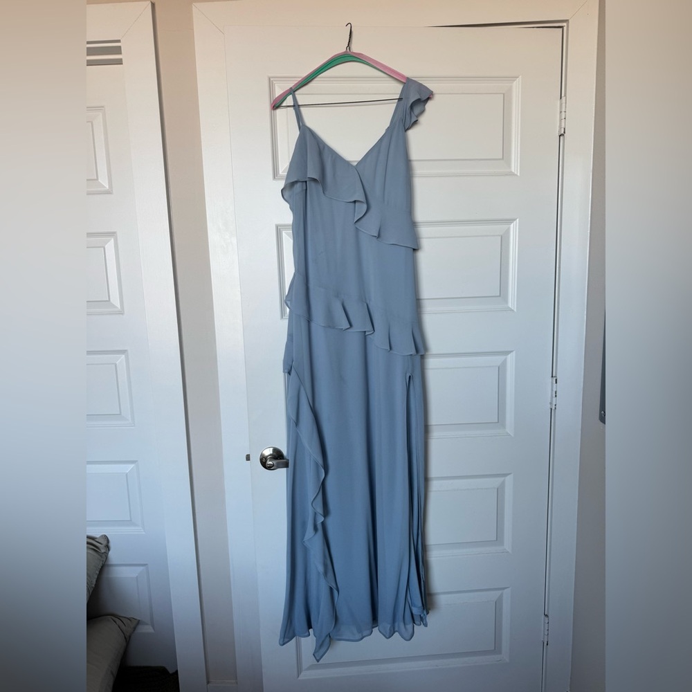 Lulus Utterly Captivating Light Blue Sleeveless D… - image 3